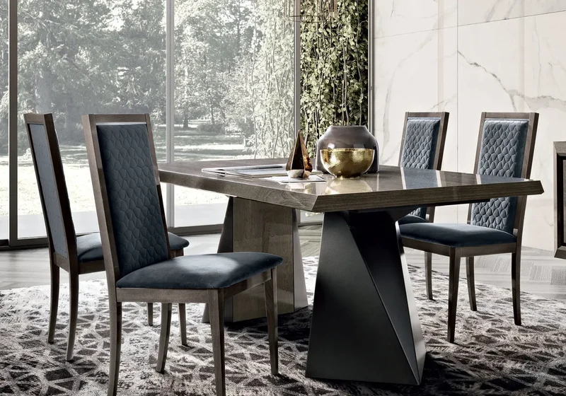 Salle à manger table rectangle bouleau PURA