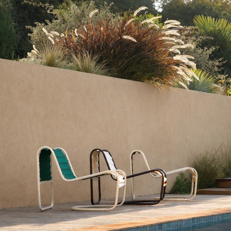 Fauteuil Campo outdoor bicolore