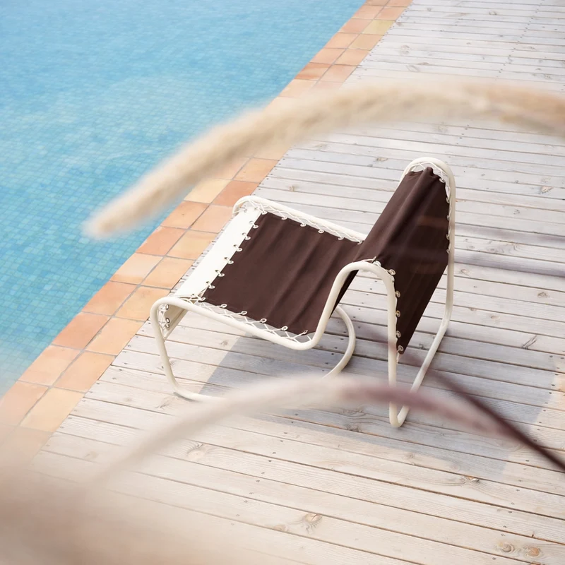 Fauteuil Campo outdoor bicolore