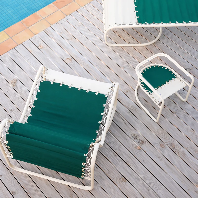 Fauteuil Campo outdoor bicolore