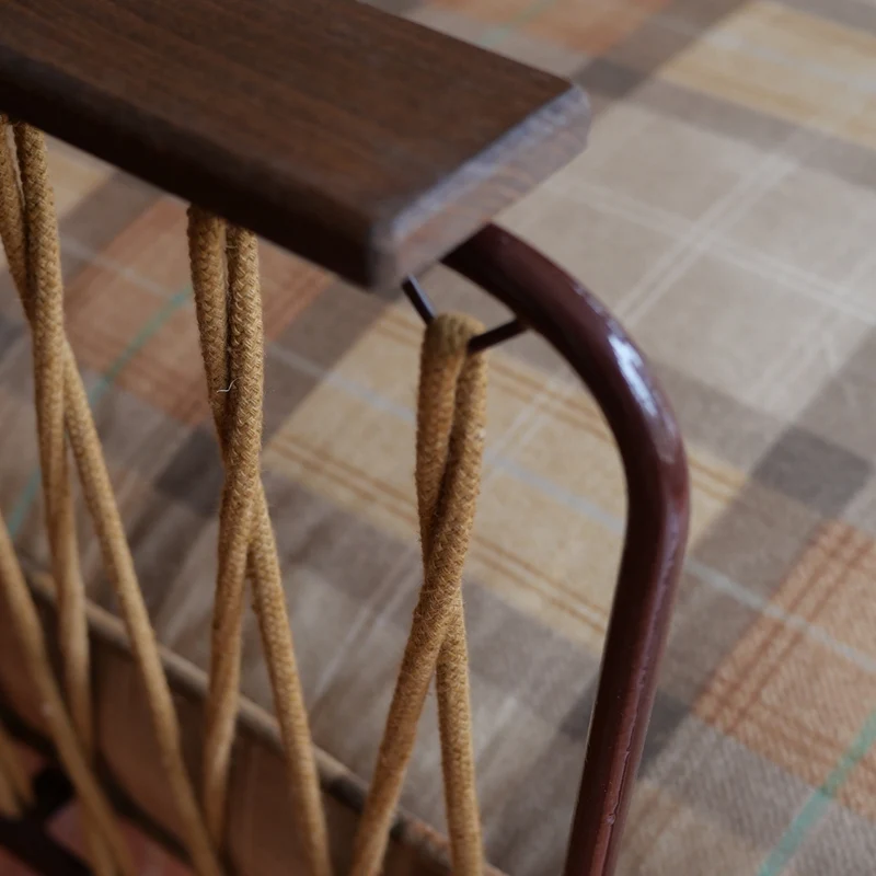 Fauteuil Croisette velours tartan