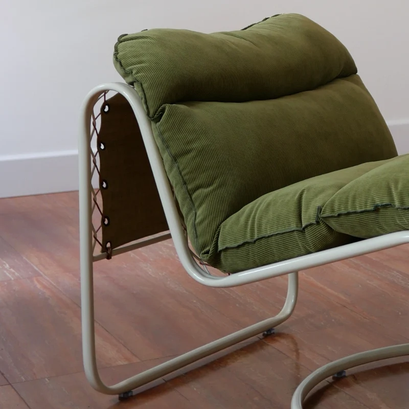 Fauteuil Campo velours milleraies