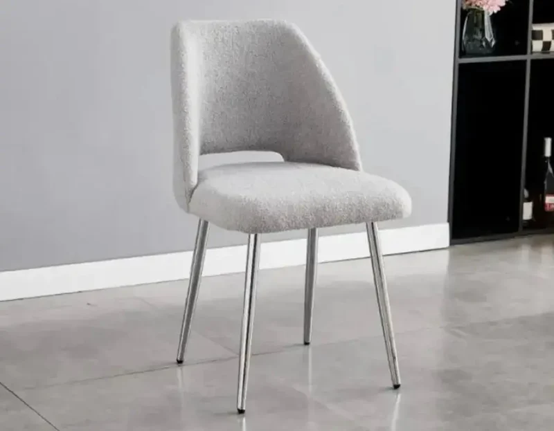 Nuage Tissu Molletonné - Chaise de salle à manger - Par Lot de 2