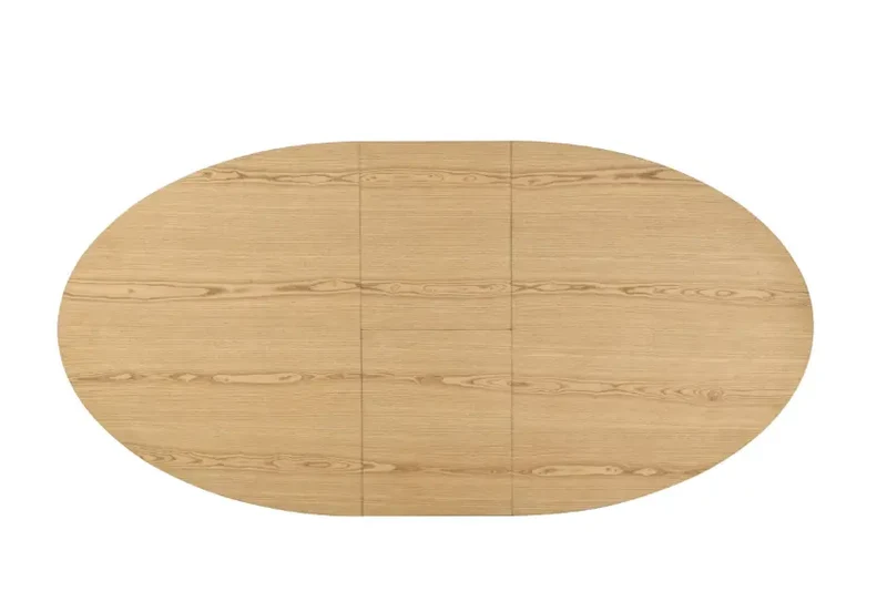 Table de Salle à Manger Extensible en Bois Massif OVANA - de 160 cm à 200 cm
