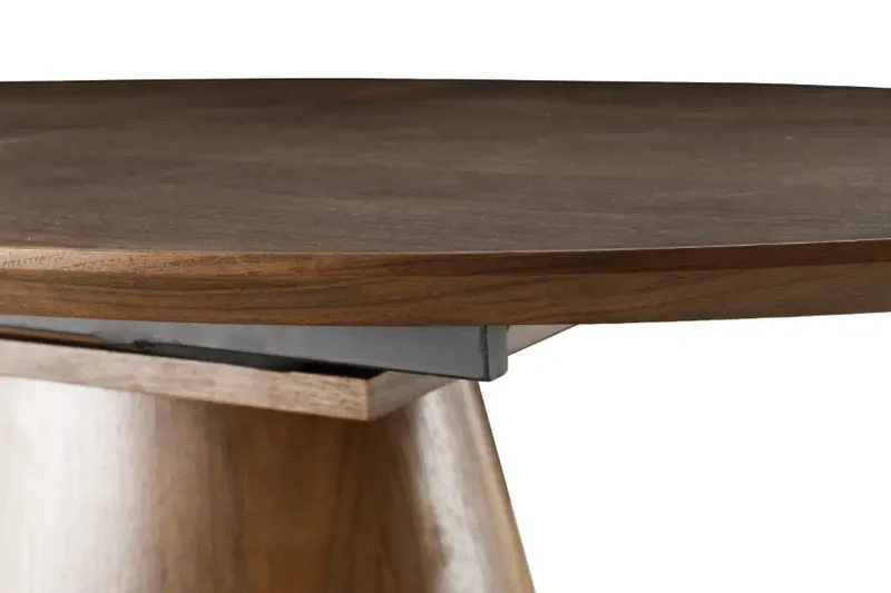 Table de Salle à Manger Extensible en Bois Massif OVANA - de 160 cm à 200 cm