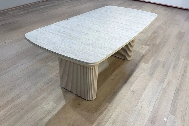 Table Extensible de Salle à Manger PALMA - De 206 à 296 cm