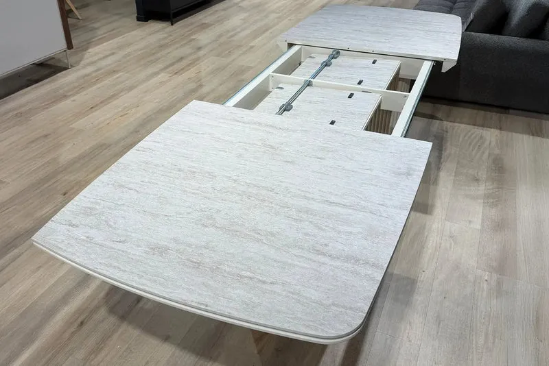 Table Extensible de Salle à Manger PALMA - De 206 à 296 cm