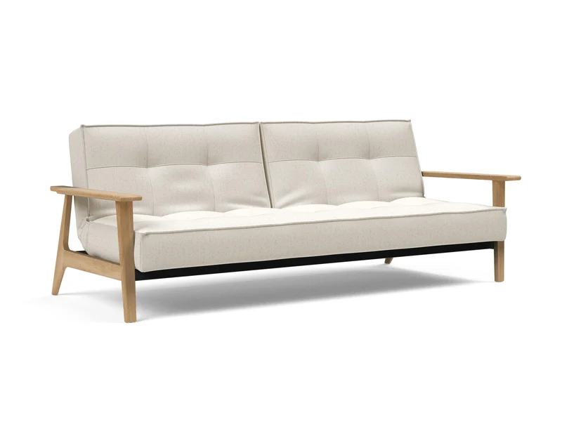 Canapé-lit Innovation Living - Splitback Frej Oak w Armrest