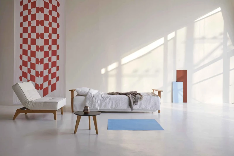 Canapé-lit Innovation Living - Splitback Frej Oak w Armrest