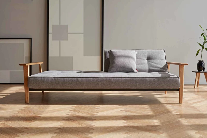 Canapé-lit Innovation Living - Splitback Frej Oak w Armrest