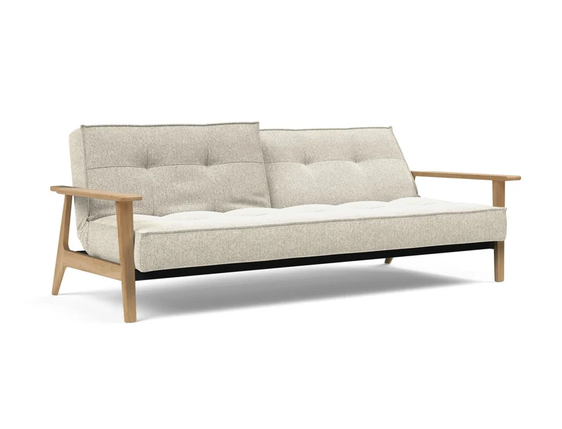 Canapé-lit Innovation Living - Splitback Frej Oak w Armrest