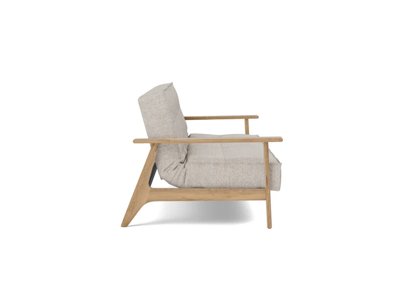 Canapé-lit Innovation Living - Splitback Frej Oak w Armrest