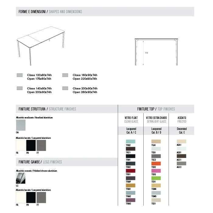 Table extensible Sovet - Slim