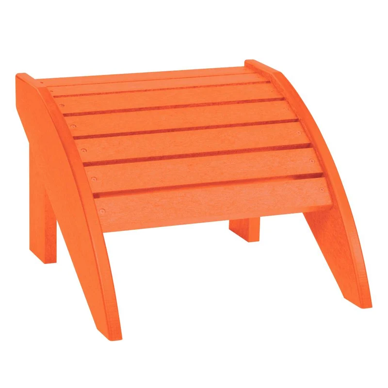 Repose-pieds extérieur en plastique recyclé - Classique F01
