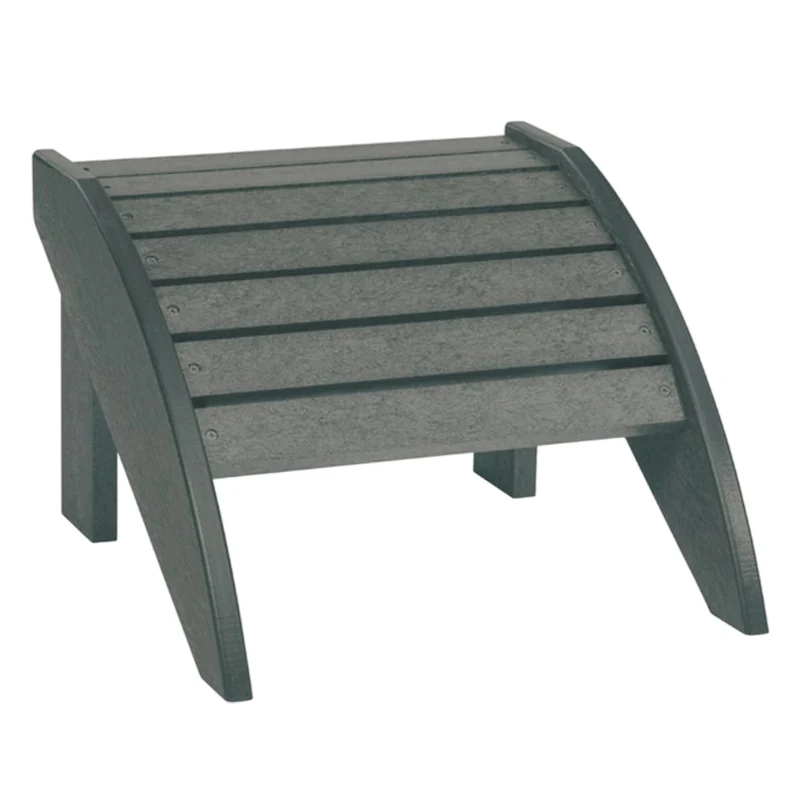 Repose-pieds extérieur en plastique recyclé - Classique F01
