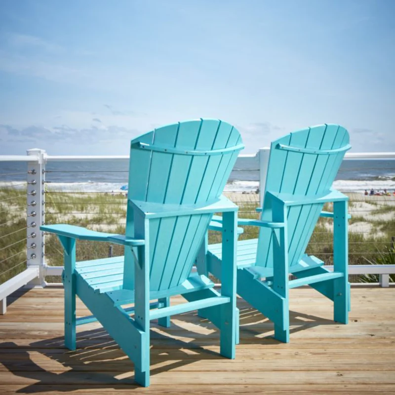 Chaise extérieure en plastique recyclé - Adirondack Verticale C03