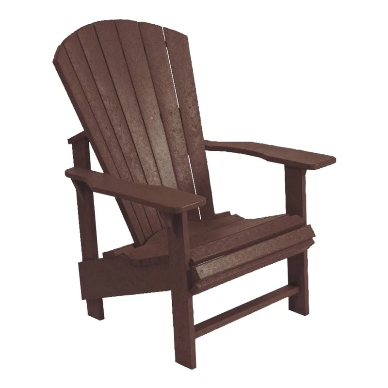 Chaise extérieure en plastique recyclé - Adirondack Verticale C03
