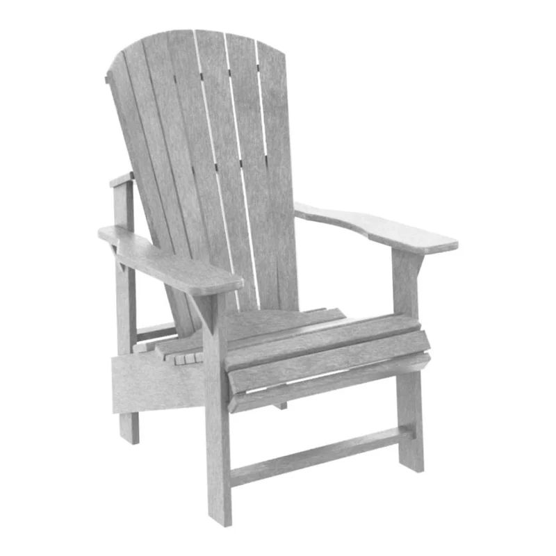 Chaise extérieure en plastique recyclé - Adirondack Verticale C03