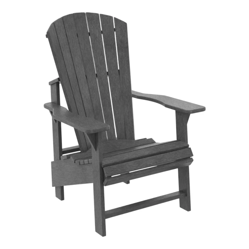 Chaise extérieure en plastique recyclé - Adirondack Verticale C03