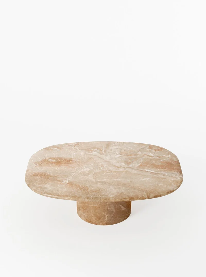 Circa Coffee Table in Breccia Oniciata Marble