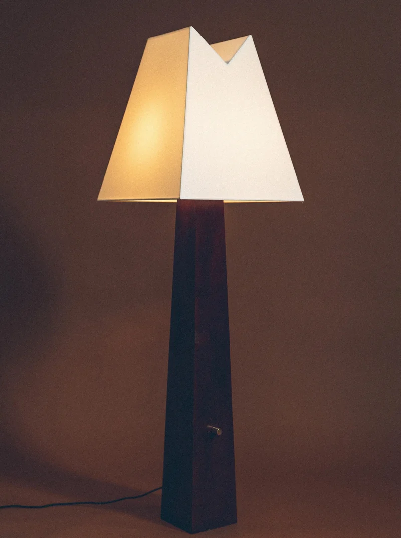 Alpine Wood Floor Lamp