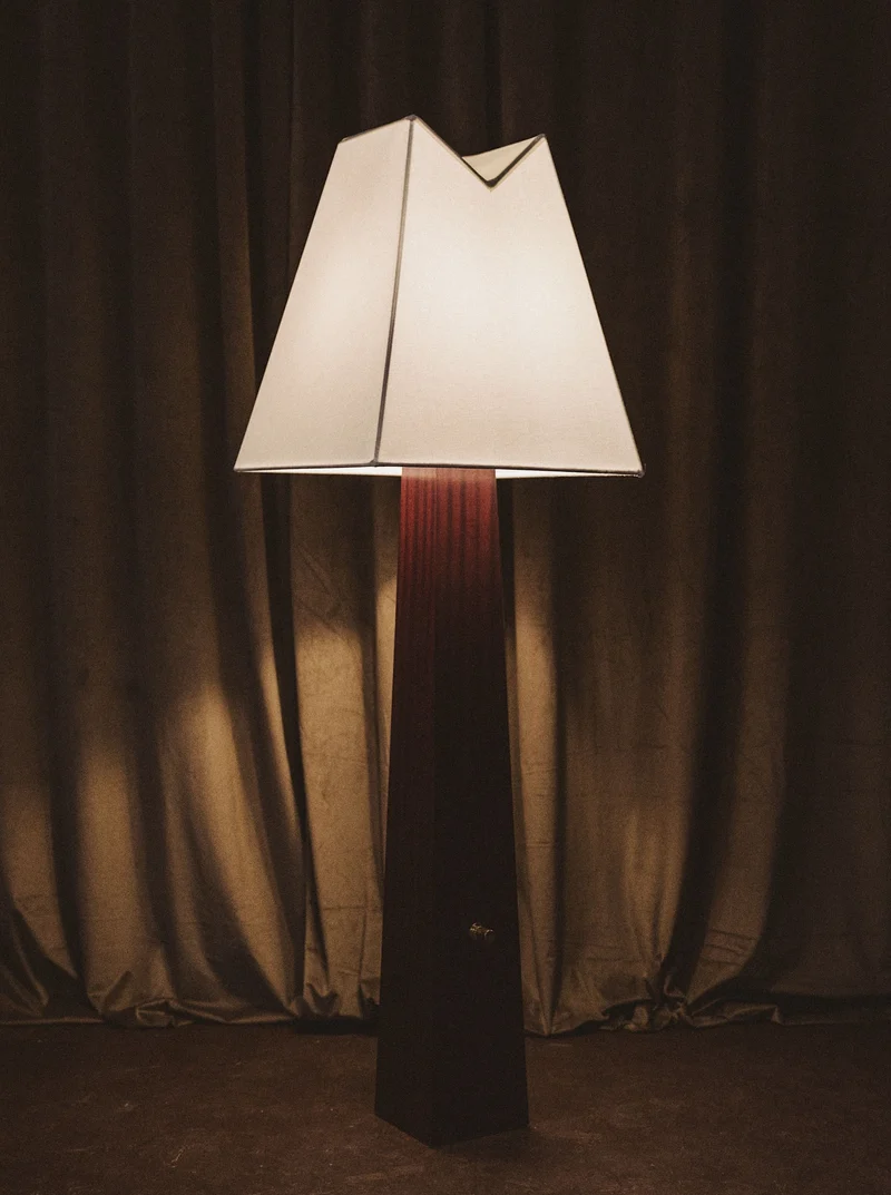 Alpine Wood Floor Lamp