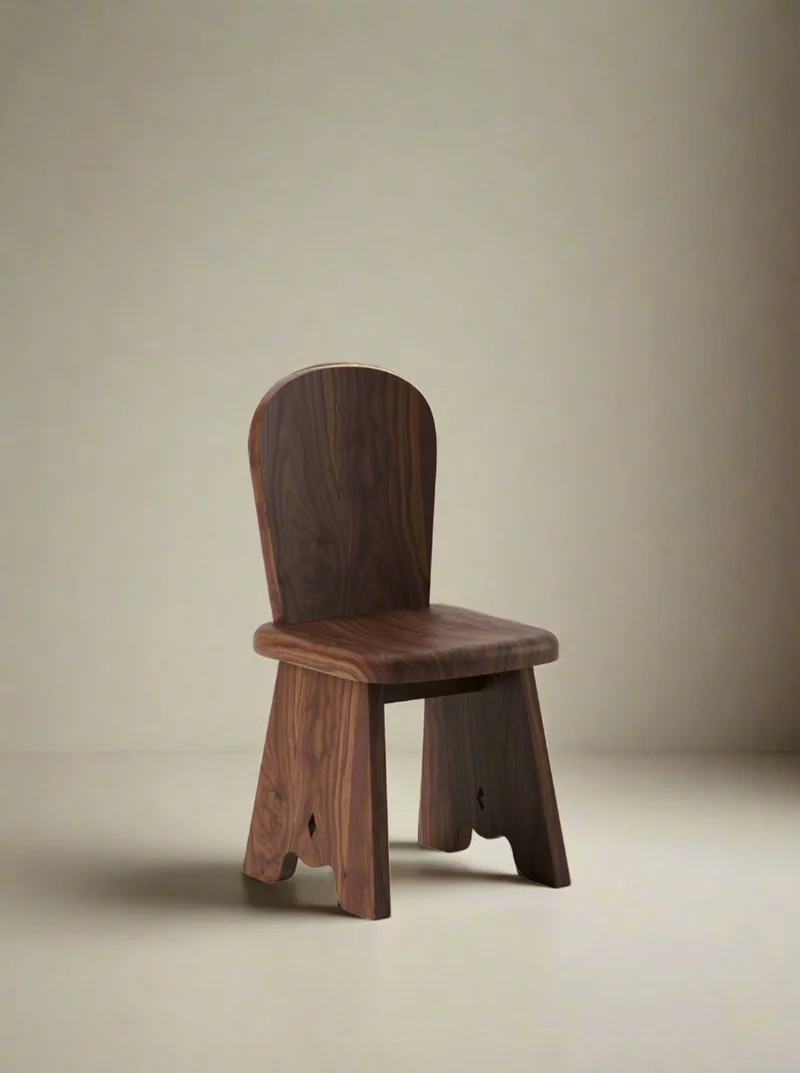 Rambling Chair in African Mahogany Wood