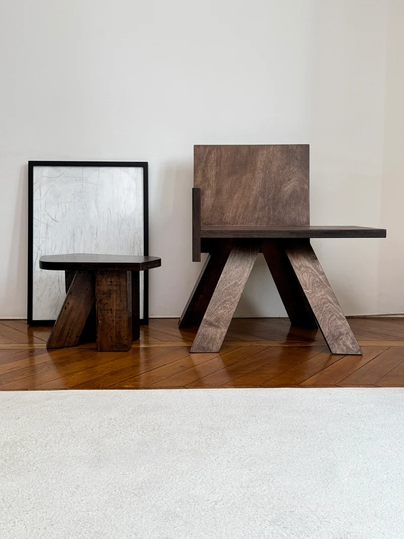End Table Chair by Goons