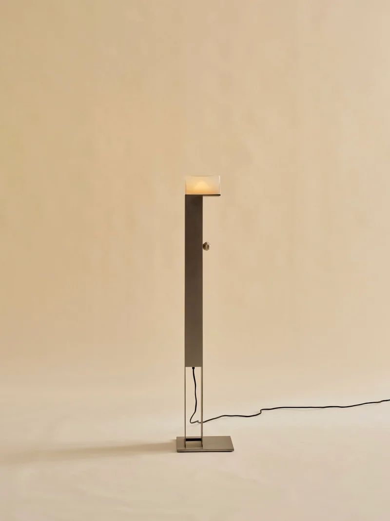 Perceptions Stainless Steel Floor Lamp
