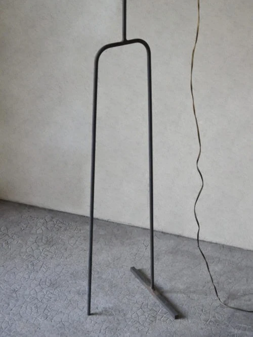 'Oiseau' Oak Floor Lamp