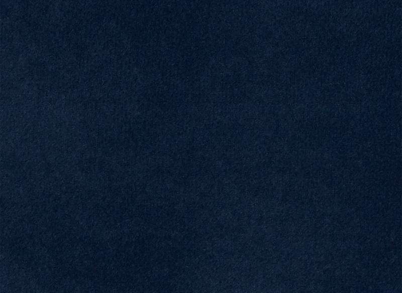 Fauteuil capitonné chesterfield velours bleu CARMEN