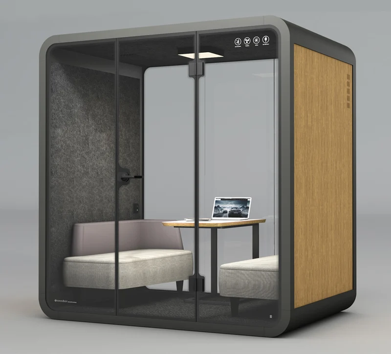 Cabine acoustique (4 personnes) - Hylo