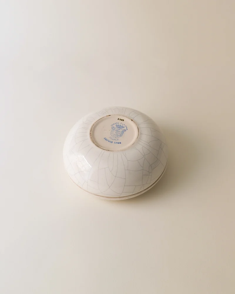 Longwy Ceramic Jar 1940s