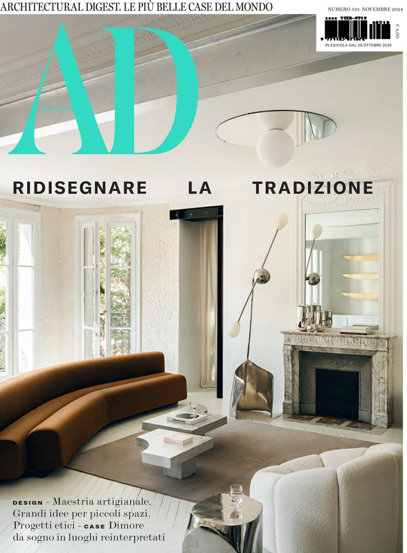 THE MOULIN FLOOR LAMP IN POLISHED BRASS