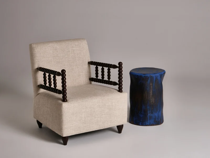 Small Ceramic Side Table