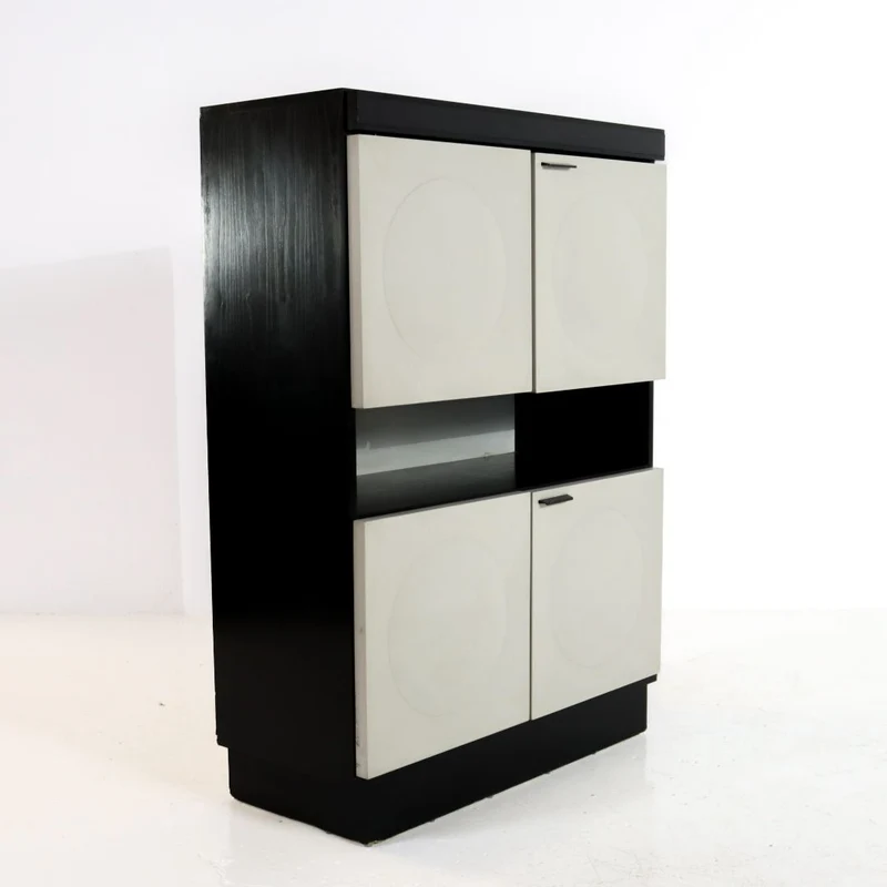 Brutalist Bar Cabinet 1970S