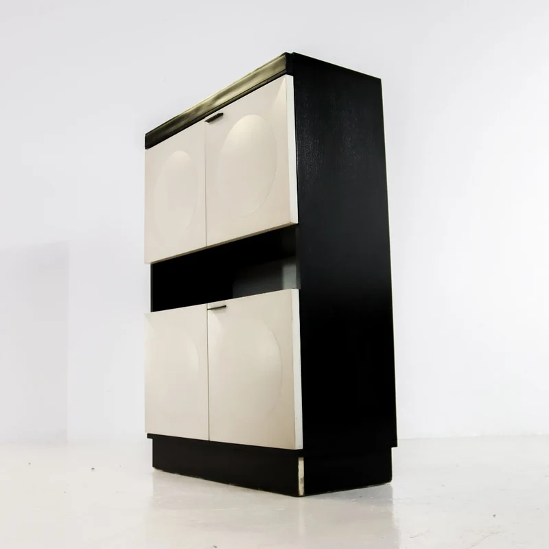 Brutalist Bar Cabinet 1970S
