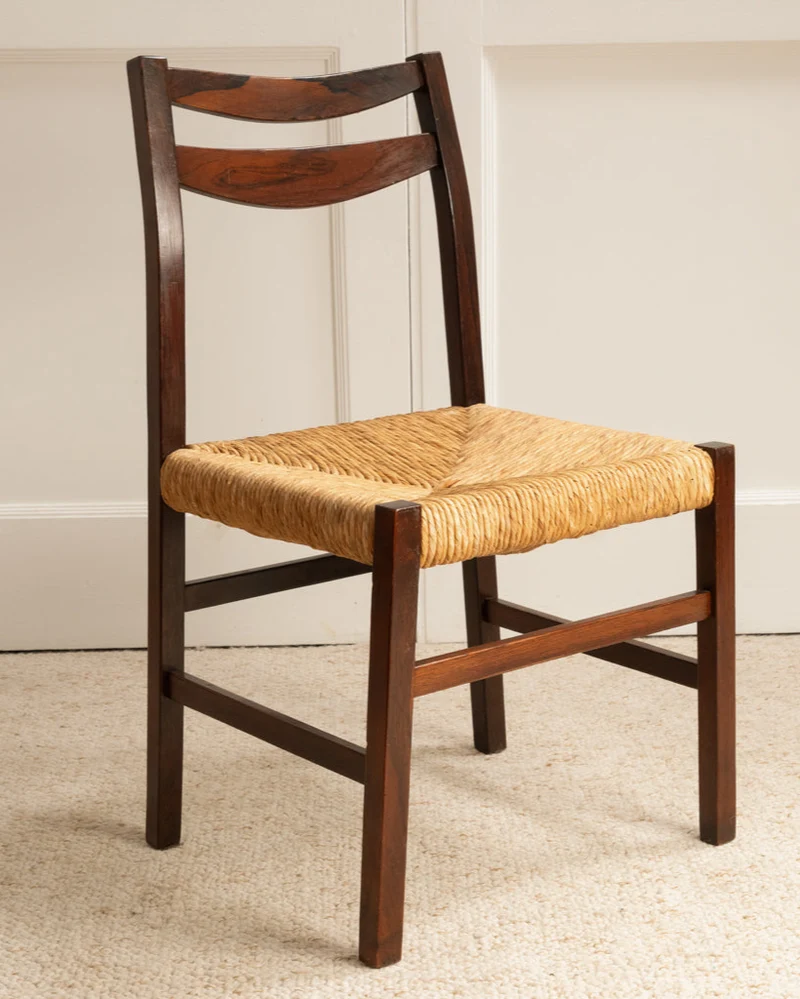 Set of 6 Italian Chairs - 1960s