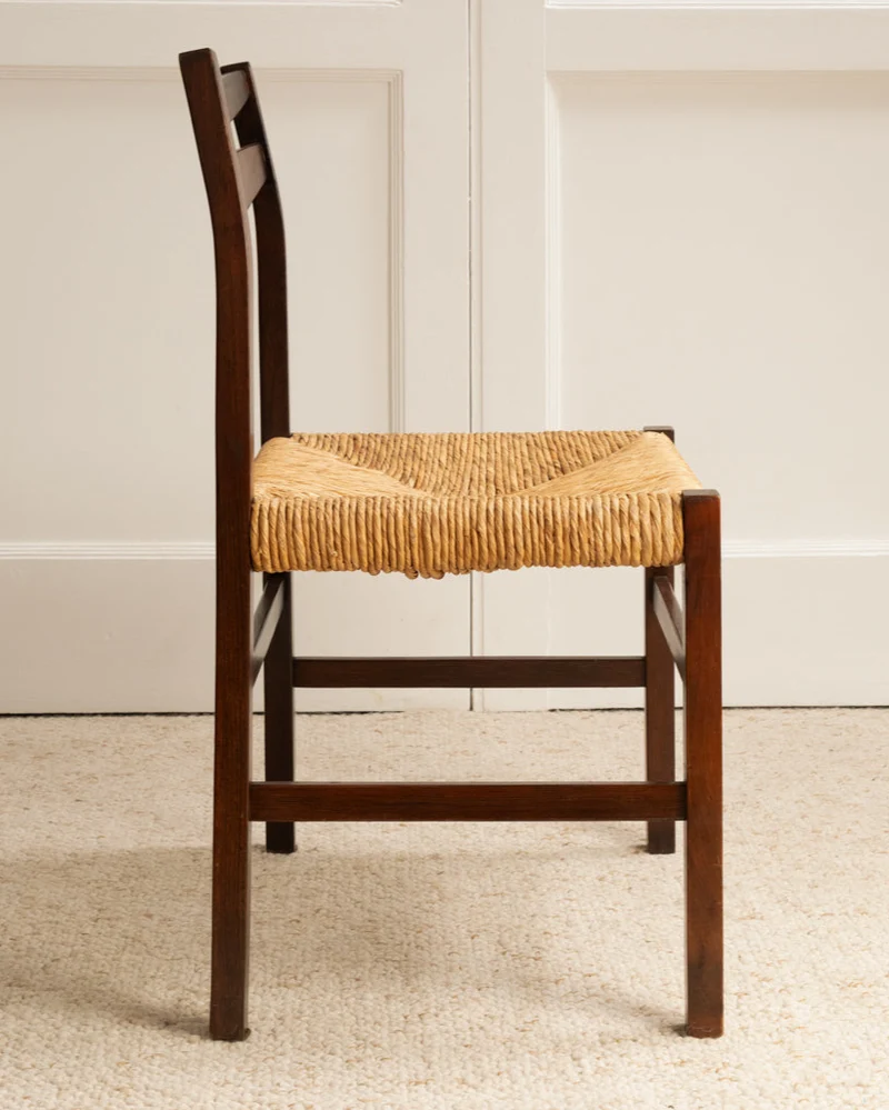 Set of 6 Italian Chairs - 1960s
