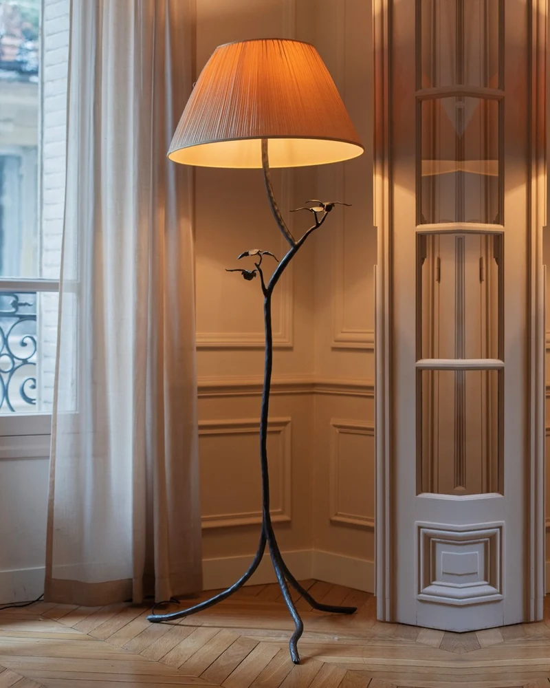 Clematis Iron Floor Lamp