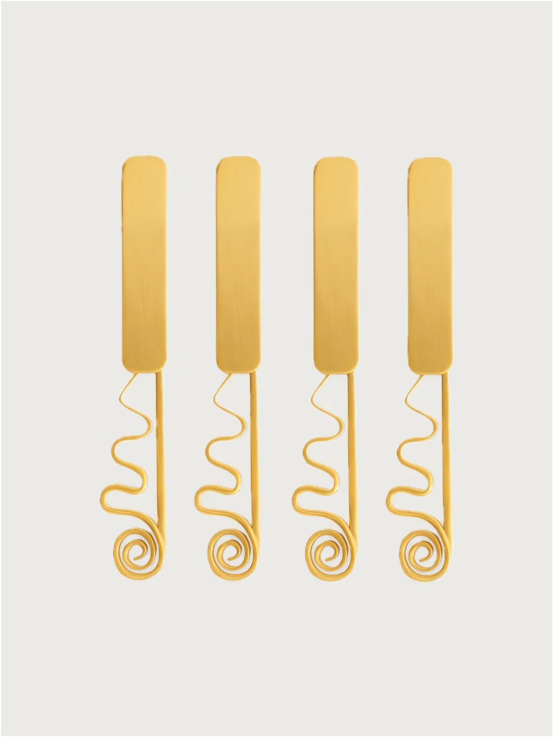 Set of 4 Spirale Spreaders