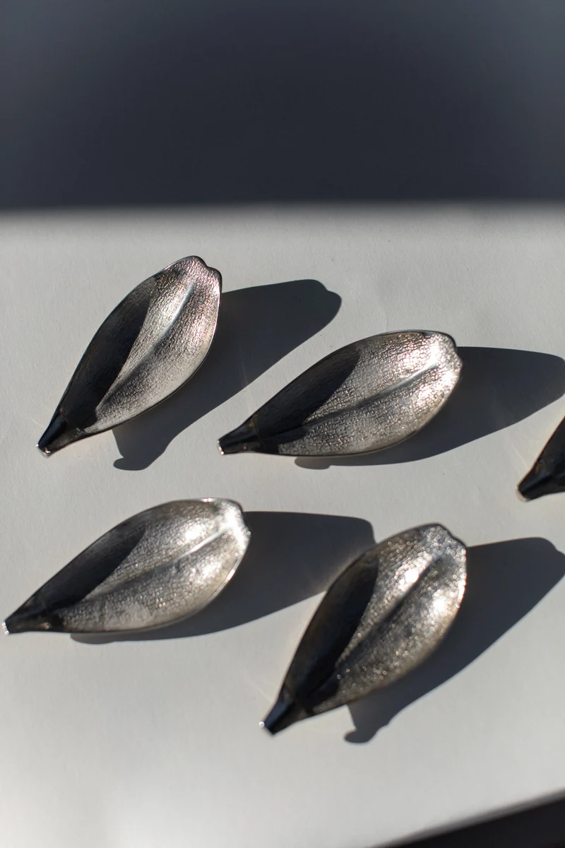 Set of 5 Serveware Leafs