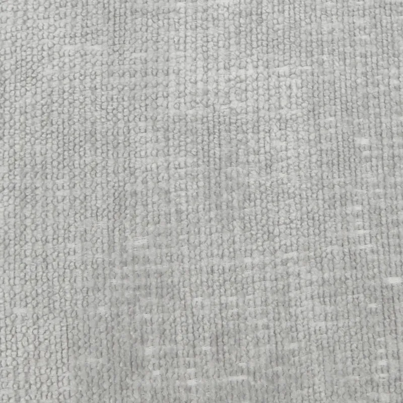 Sectionnel 3 pièces en velours côtelé blanc avec coussins - Stupendous