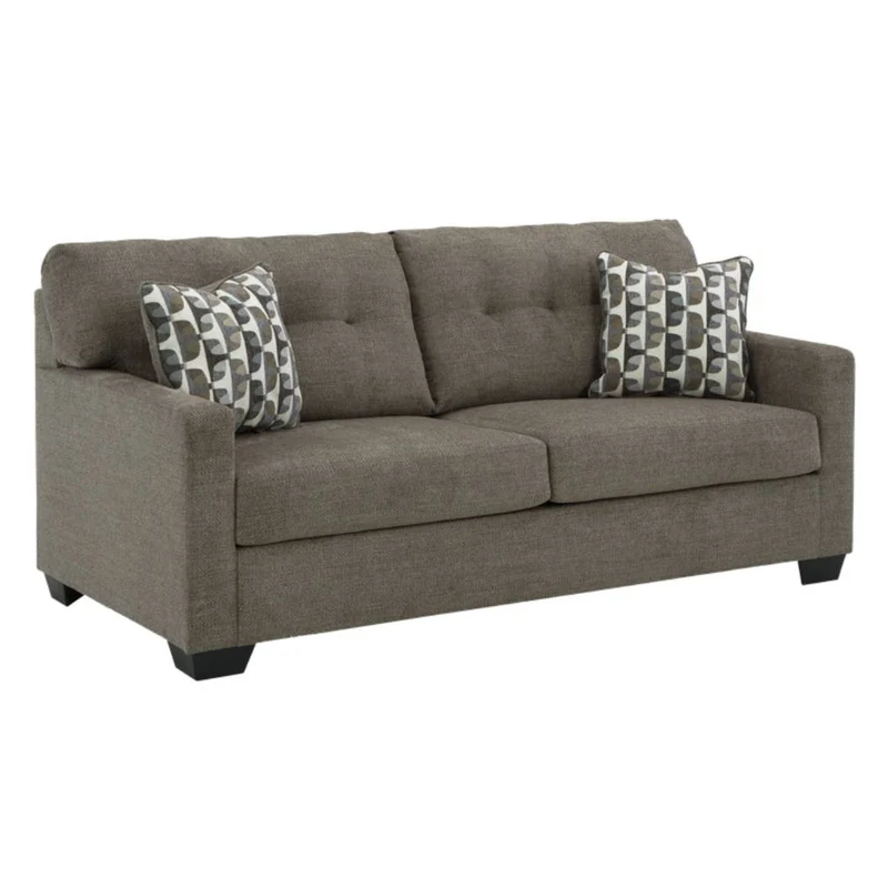 Sofa condo en tissu avec coussins - Mahoney
