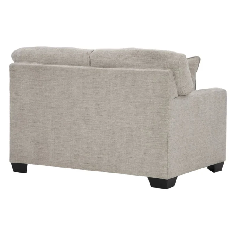 Causeuse en tissu avec coussins - Mahoney