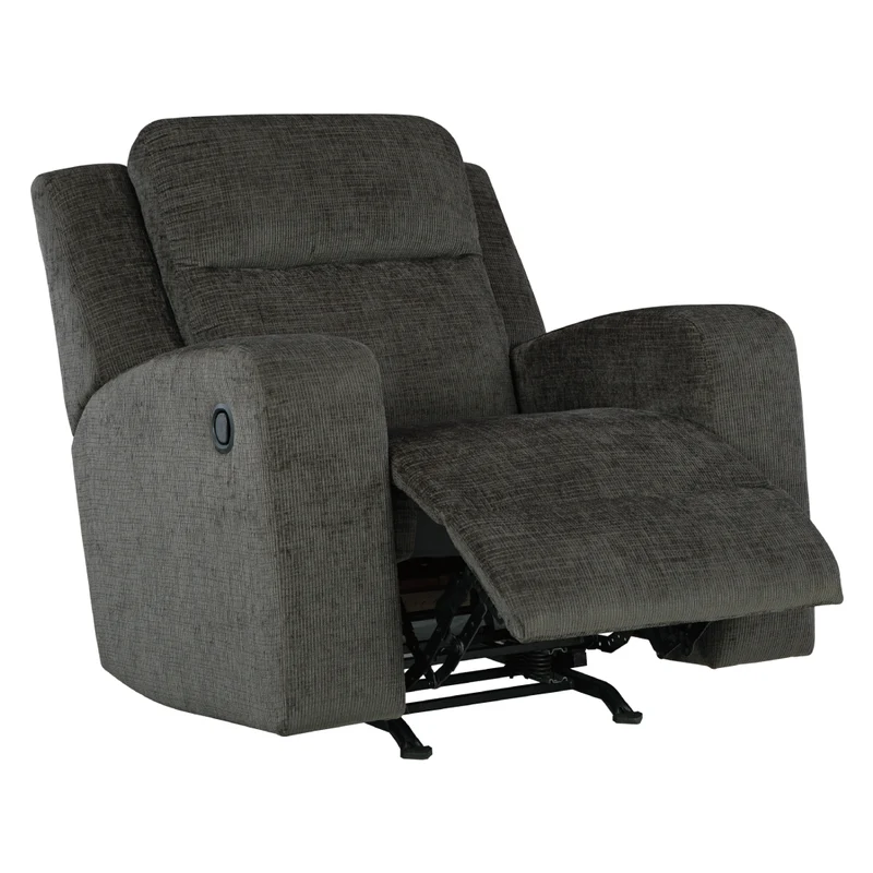 Fauteuil berçant et inclinable en tissu - Kanlow