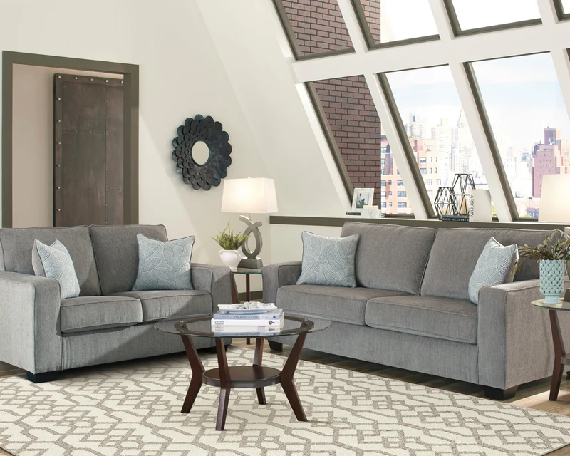 Sofa en tissu avec coussins - Altari