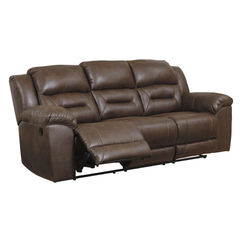 Sofa inclinable aspect cuir - Stoneland