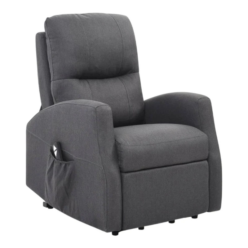 Fauteuil lève-personne inclinable en tissu avec télécommande - Athènes