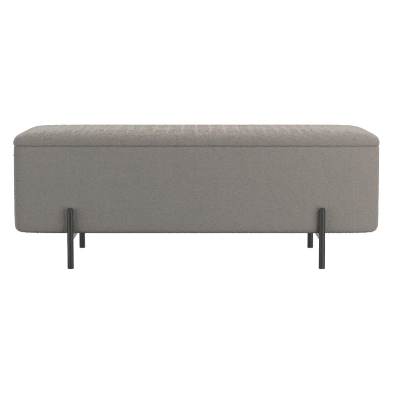 Banc de rangement en tissu - Ezro